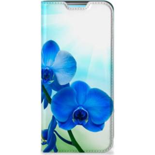 👉 Orchidee blauw Xiaomi Redmi 10 Smart Cover - Cadeau voor je Moeder 8720632182029