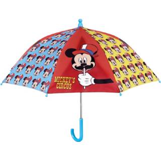 👉 Paraplu rood polyester Perletti Mickey Mouse 66 Cm 8015831501222