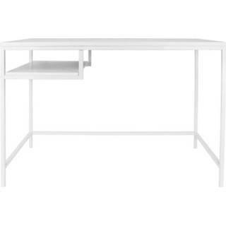 👉 Bureau wit staal Leitmotiv - Fushion 114x58,5x76cm 8714302639203