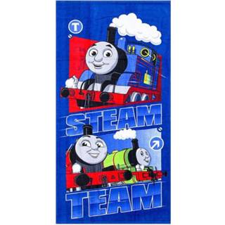 👉 Strandlaken blauw Thomas De Trein Steam Team - 5907750543717