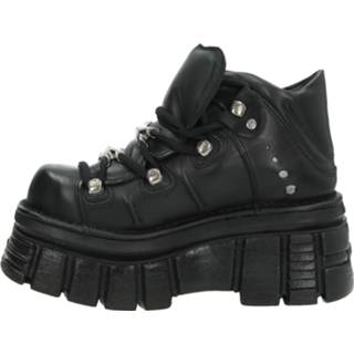 👉 Glad leer unisex zwart New Rock boots 8719796235788