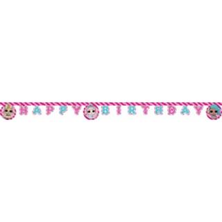 👉 Slinger roze karton Procos Happy Birthday Glitterati 200 Cm 5201184908631