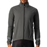 👉 Castelli - Emergency 2 Rain Jacket - Fietsjack maat XXL, zwart/grijs