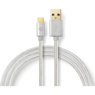 👉 Aluminium Nedis Usb-kabel - 3.00 M 5412810262700