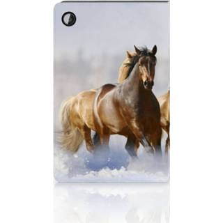 👉 Flipcase Samsung Galaxy Tab A8 2021 Flip Case Paarden 8720632447111