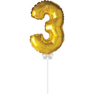 👉 Folie goud goudkleurig Haza Original Ballon 3 40cm 8711319430632