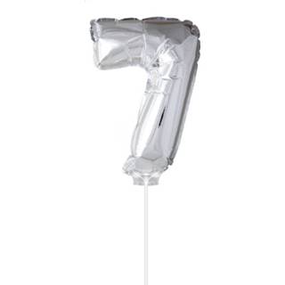 👉 Folie zilver zilverkleurig Haza Original Ballon 7 40cm 8711319430571