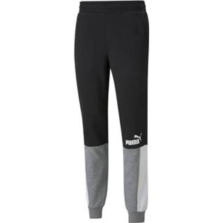 👉 Joggingbroek zwart xs|s|m|l|xl|xxl e broeken PUMA Essentials+ Block Fleece
