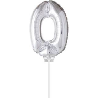 👉 Folie zilver zilverkleurig Haza Original Ballon 0 40cm 8711319430502