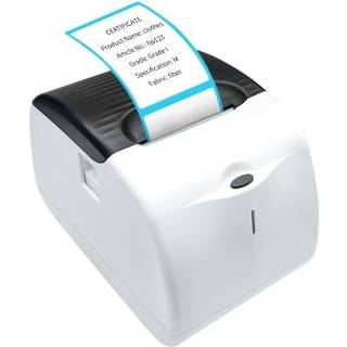 👉 Label printer 58mm Thermal USB Receipt Printing Stickers Maker Compatible with Android & IOS Windows for Shipping Postage Express Barcodes Mailing Labels Supermarket Store Home Business