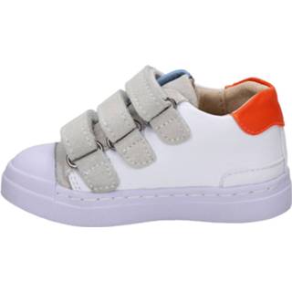 👉 Lage sneakers leer wit jongens Shoesme 8720251470316 872025147028