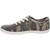 Lage sneakers textiel vrouwen groen Bobs B Cute 8720251349568