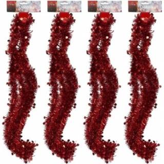 👉 Kerstboom rode 4x Slinger 270 Cm - Kerstslingers 8720147418019