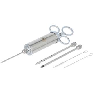 👉 Naald RVS 4cookz® Marinadeinjector 60 Ml Inclusief 3 Naalden - Marinadespuit 7436939064067