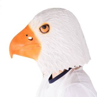 👉 Gezichtsmasker wit Bodysocks Adelaar Unisex One Size 5060298046734