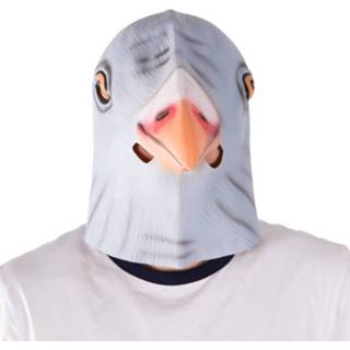 👉 Gezichtsmasker grijs Bodysocks Duif Unisex One Size 5060298046741
