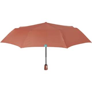 👉 Rood polyester mannen Perletti Mini-paraplu Manual 97 Cm Fiberglas 8719817635313
