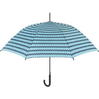 👉 Paraplu blauw vrouwen Perletti Schubben Dames 104 Cm Microfiber 8719817634903