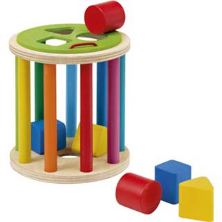 👉 Selecta Spielzeug Vormenstoof Junior 13 Cm Hout 7-delig
