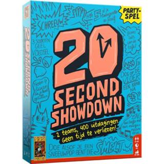 👉 999 Games 20 Second Showdown Partyspel Nederlands, 5-20 spelers, 30 minuten, vanaf 10 jaar