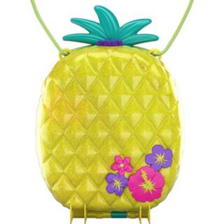 👉 Mattel Polly Pocket - Polly & Lila Tropicool Ananas tas