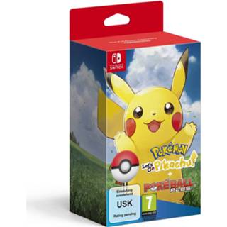 👉 Switch Nintendo Pokémon Let's Go Pikachu + Poké Ball Plus 45496423902