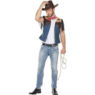 Gilet mannen Rubie's Cowboy En Zakdoek Heren 4003417860553