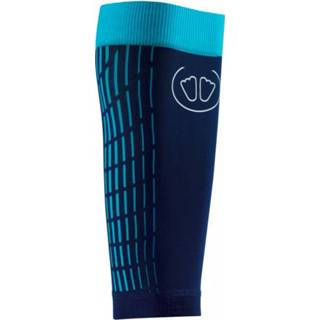 👉 Sidas - Ultralightrun Calf - Compressiesokken maat 38-42, blauw/turkoois/zwart