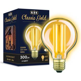 👉 Classic Gold LED 4W Globe