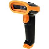 👉 Barcode scanner mannen Handheld 1D USB Wired Bar Code Reader Manual Trigge Scanning Support Paper Code/Screen Compatible with Windows Android iOS System for Supermarket Library Logistics Warehouse