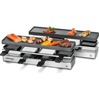 👉 Rommelsbacher RACLETTE GRILL RC 1600 Fun for 4+4