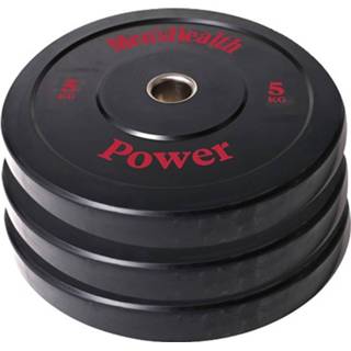 👉 Halterschijf Men's Health Bumper Plate - 50 Mm 5 Kg 4251563232148