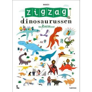 👉 Dinosaurus Zigzag Dinosaurussen - Makii (ISBN: 9789401484367) 9789401484367