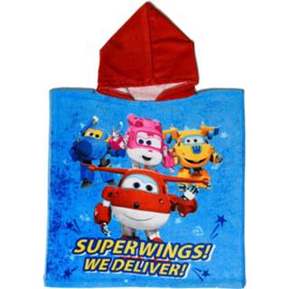 👉 Poncho Super Wings On Time - 50 X 100 Cm Multi 5204679055636