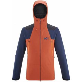 👉 Millet - K Absolute Shield Jacket - Softshelljack maat XL, rood/blauw/zwart