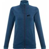 👉 Millet - Women's Lokka Jacket II - Fleecevest maat L, blauw