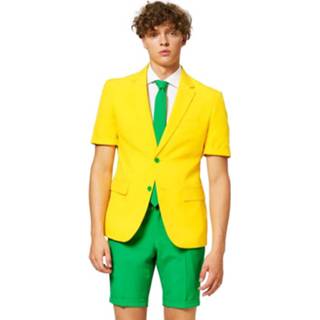 👉 Verkleedpak groen geel polyester mannen Opposuits Zomer Australian Heren Groen/geel 8718719277225