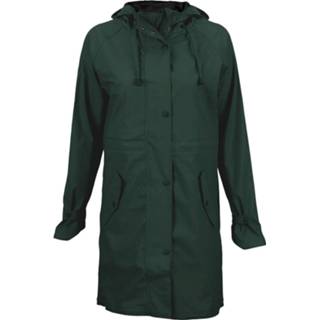 👉 Regenjas groen PU vrouwen Ralka Mizzle Dames Donkergroen 8716404323813