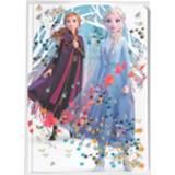 👉 Dagboek blauw paars kinderen meisjes Kids Licensing Frozen 2 20 X 14,5 Cm Blauw/paars 8719817673513