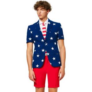 👉 Opposuits Verkleedpak Zomer Stars And Stripes Heren Polyester