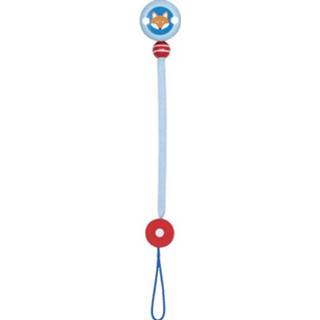 Heimess Fopspeenketting Vos Junior 21 Cm Blauw/rood