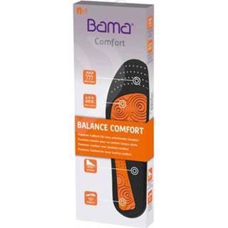 👉 Inlegzool oranje zwart 42 Bama Inlegzolen Balance Comfort Unisex Oranje/zwart Maat 4053201059724