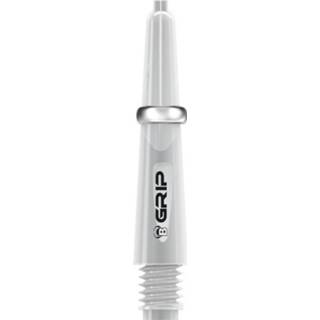 👉 Shaft transparant kunststof Bull's Shafts B-grip 2 Cl 28 Mm 3 Stuks 4022847539877