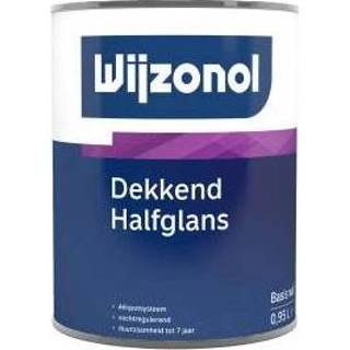 👉 Wijzonol dekkend halfglans kleur 0.5 ltr 8712952038889 8712952038902 8712952038896