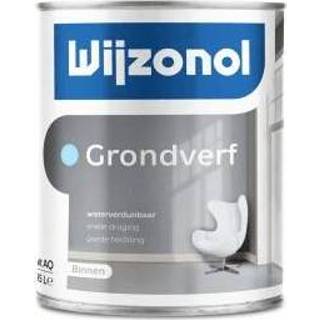 👉 Grond verf acryl wit Wijzonol grondverf kleur 0.5 ltr 8712952054537 8712952054506