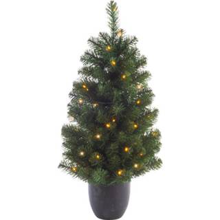 👉 Kerstboom groen In Pot Buiten 120cm 80led 8720093570090