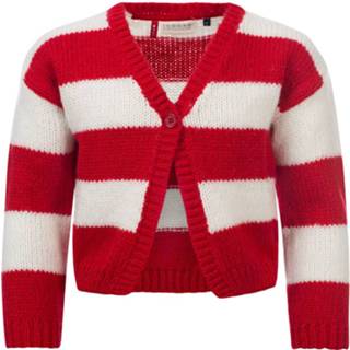 Vest acryl mohair vrouwen rood meisjes Looxs Revolution Loose-fit gebreid voor in de kleur 8719645137904