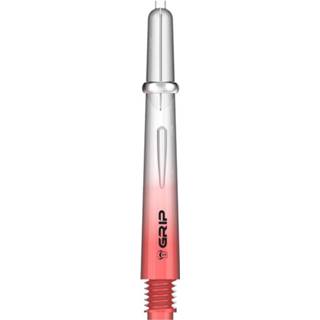 👉 Bull's Shafts B-grip 2 Ttc 41 Mm Rood/transparant 3 Stuks