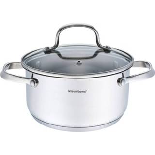 👉 Klausberg 7214 - Kookpan Met Deksel - Prestige Ii - 5,8l - Ø24 Cm