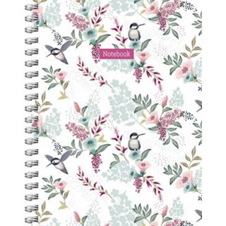 👉 Notitieboek multicolor papier Deltas Romantic Garden 21 X 16 Cm 9789044758962